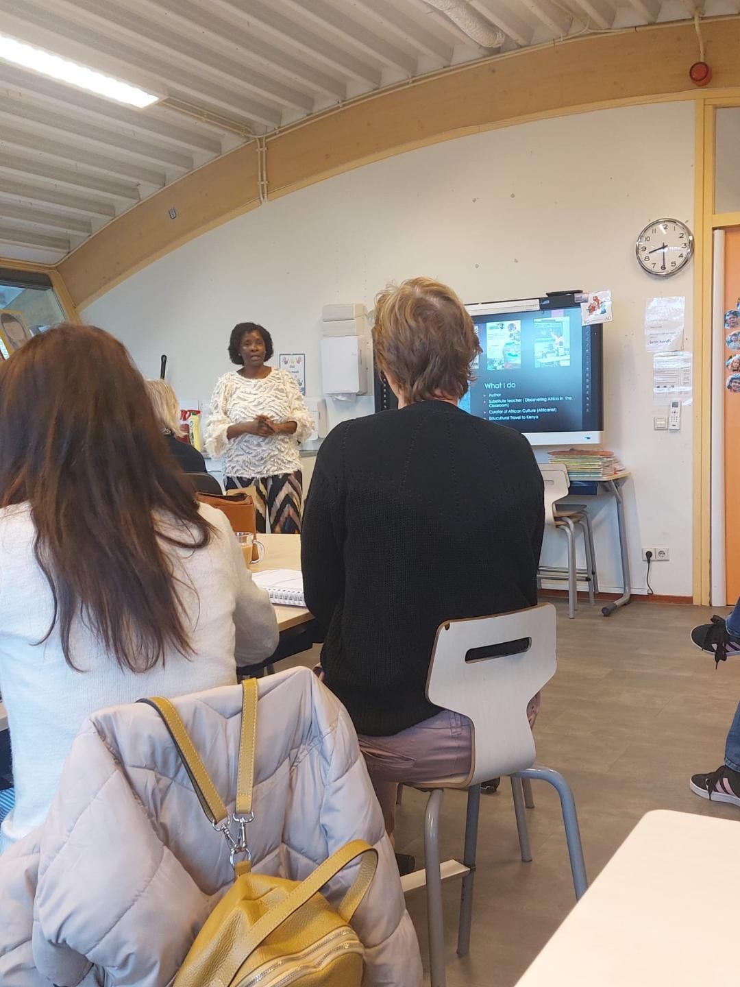 Odilia on Educultural session.