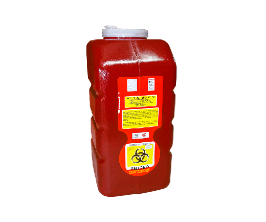 Recolector para punzocortantes 12 Lts