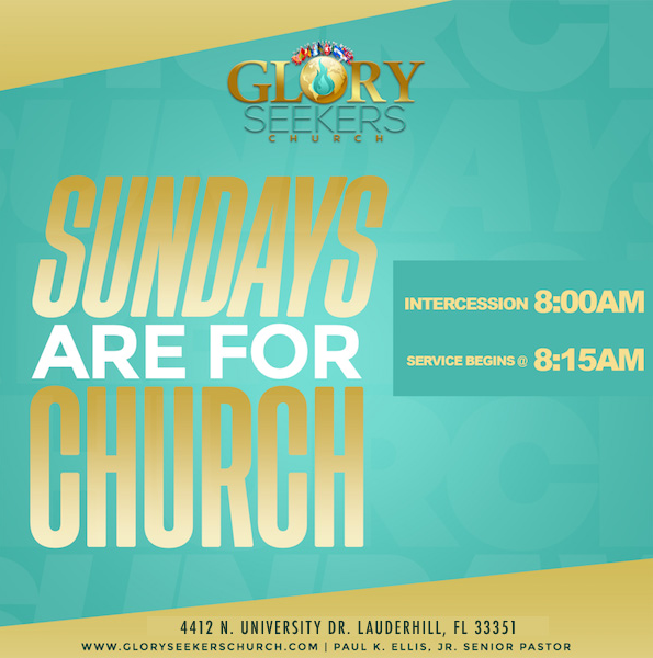 Sundays are for Church