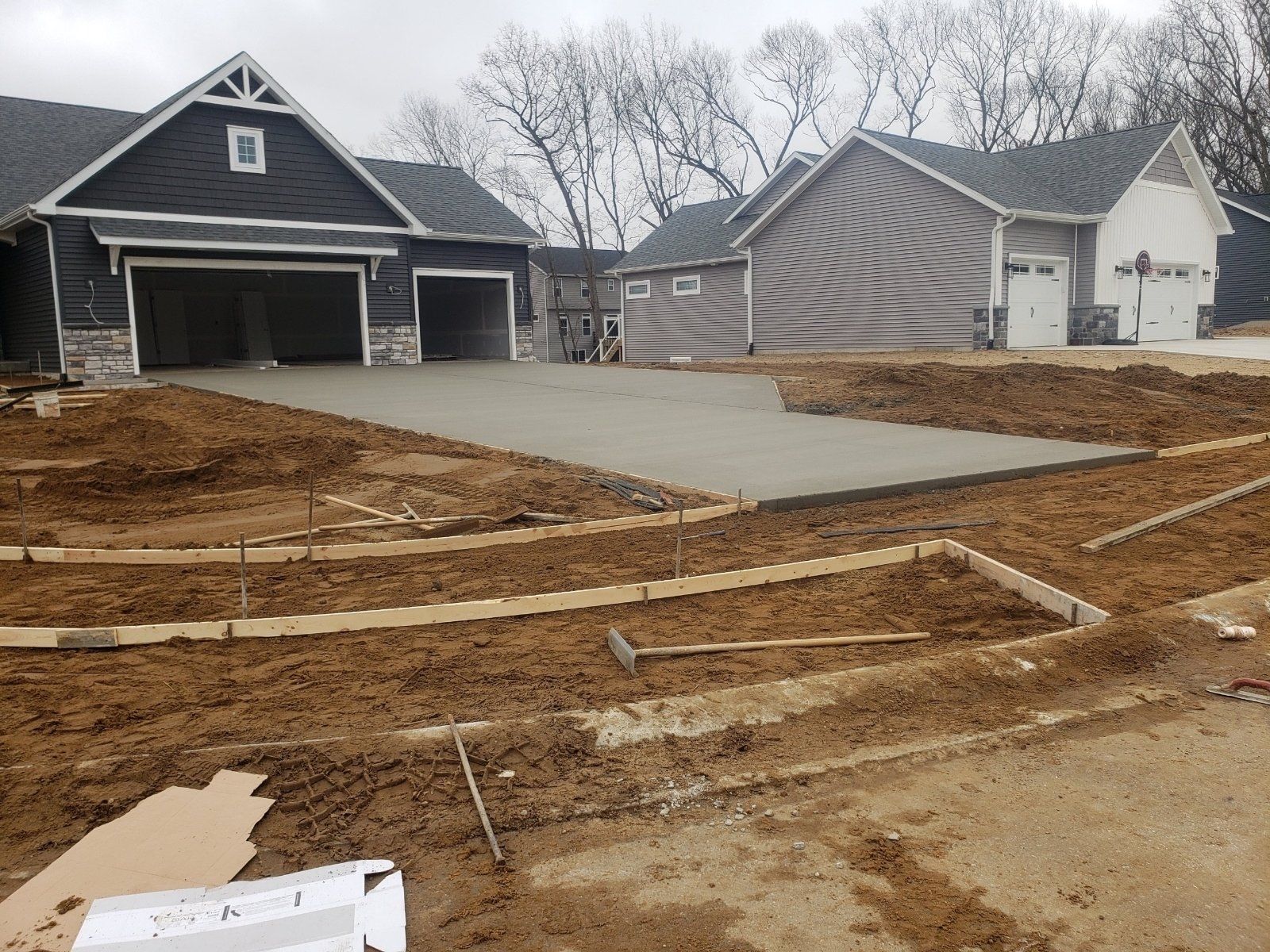 Elegant Driveways — Mishawaka, IN — Burke Concrete Inc.