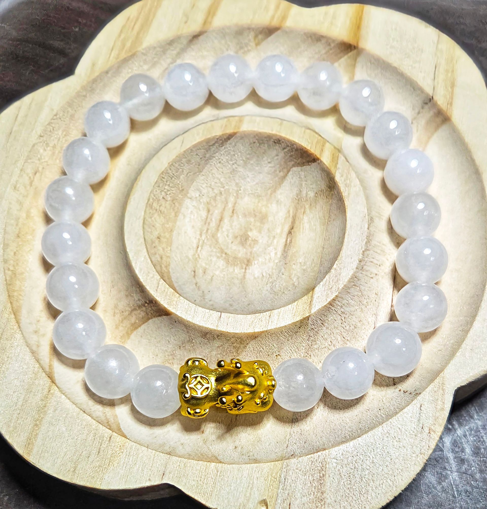 White Jade with Pixiu
