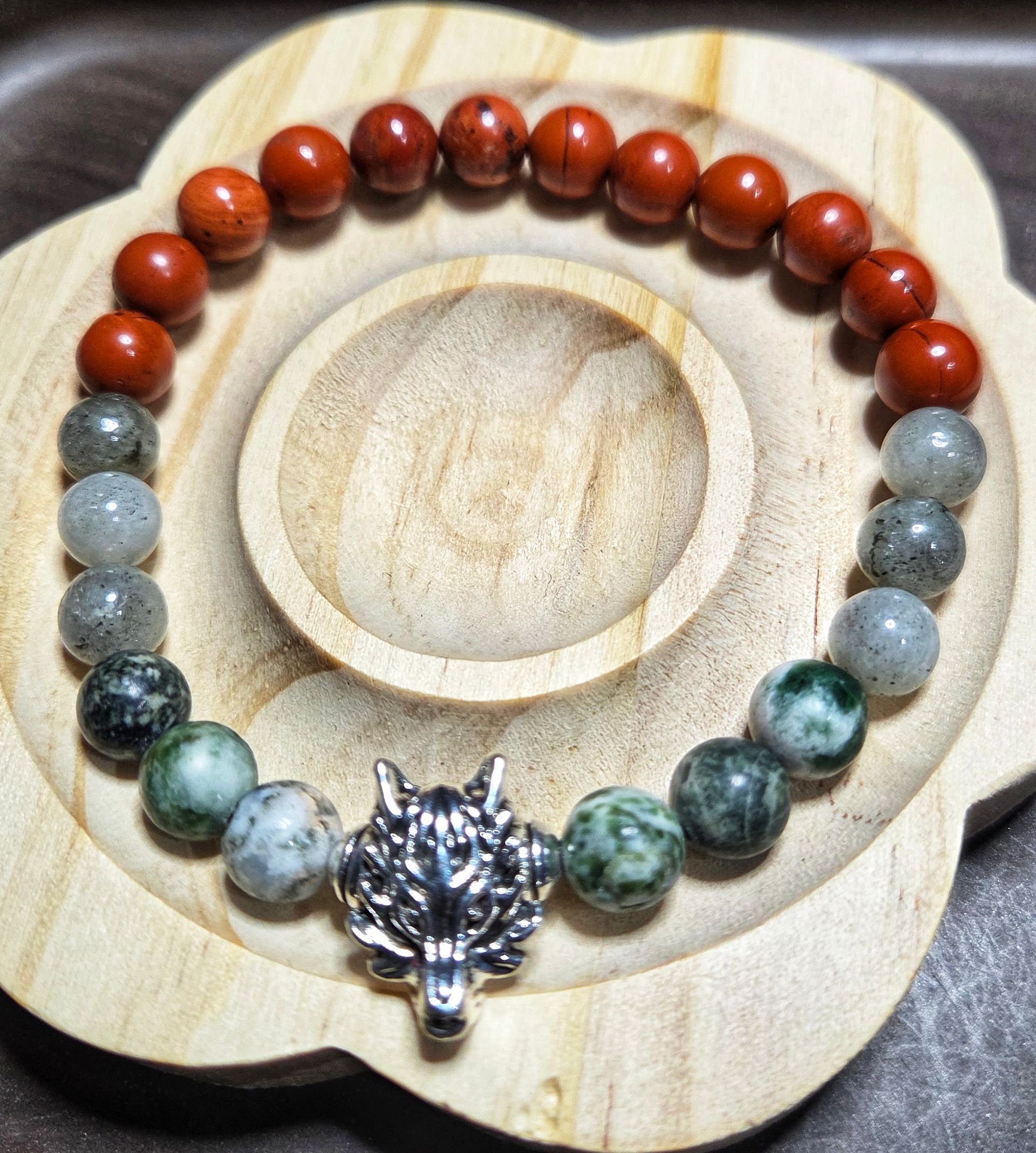 Wolf Spirit Strength Bracelet
