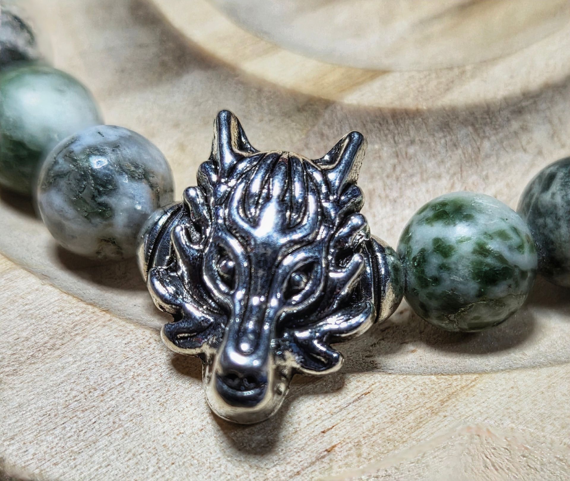 Wolf Spirit Strength Bracelet