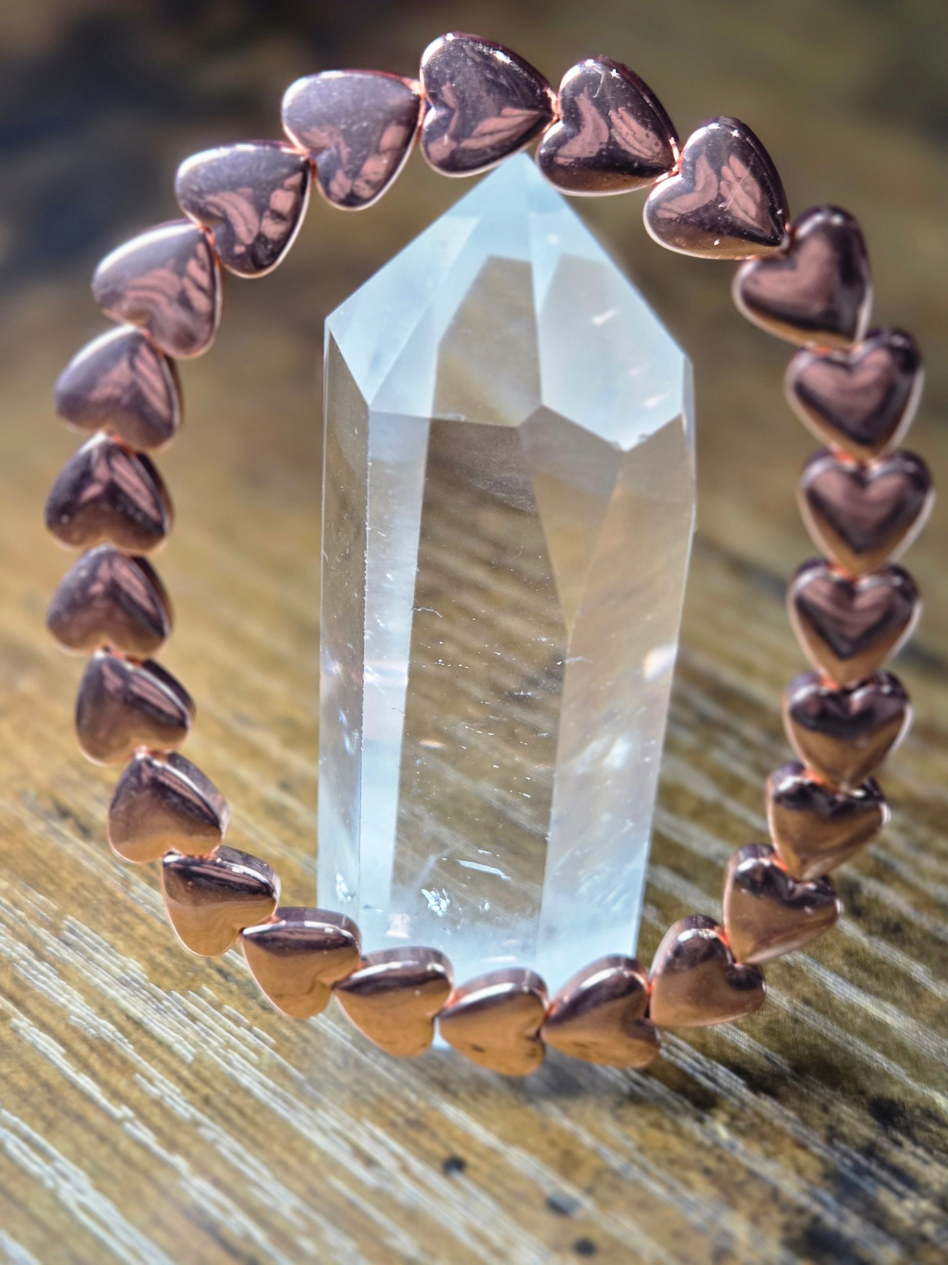 Blush Iron Hearts