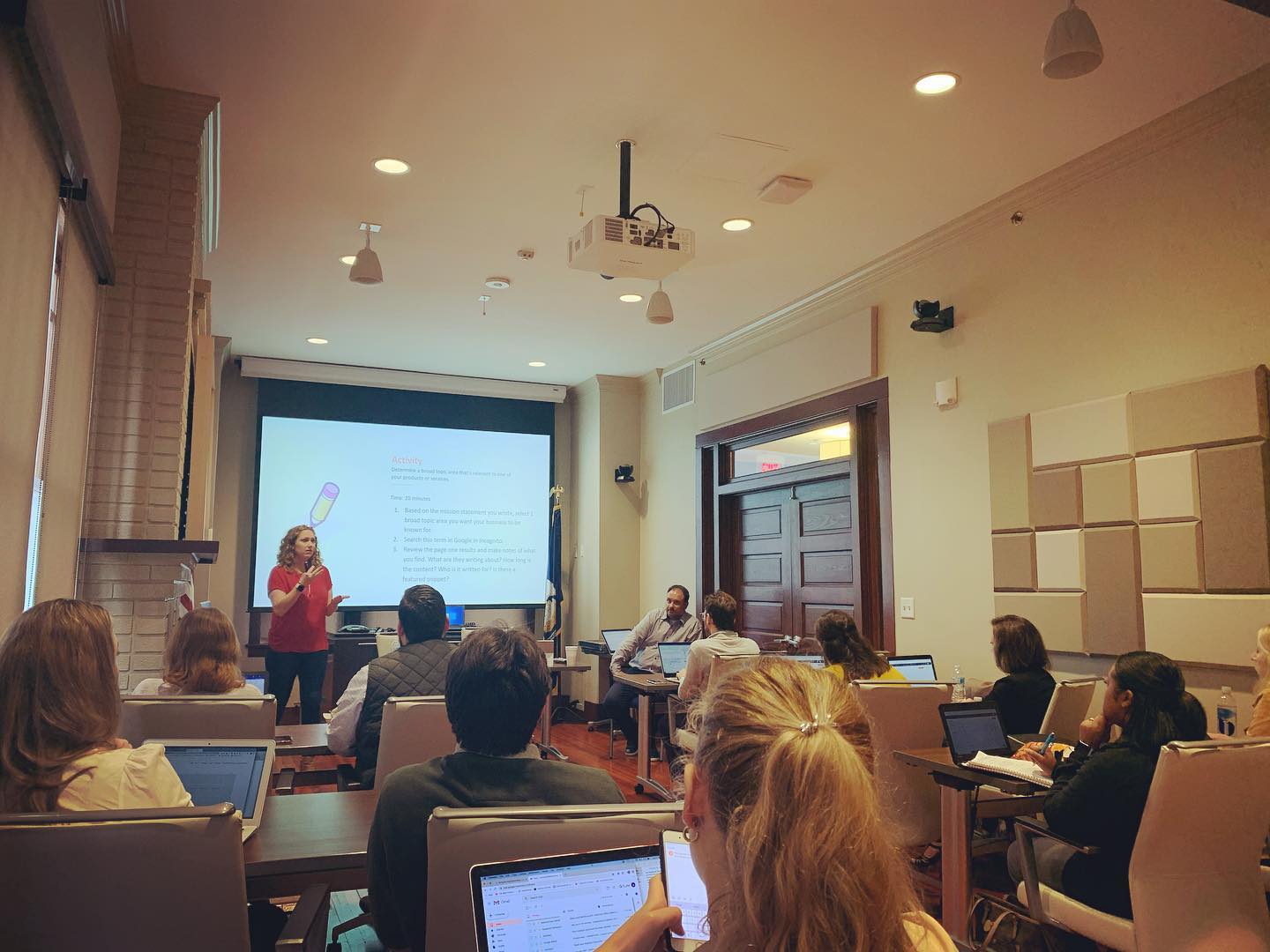 Rikki Broussard Presenting