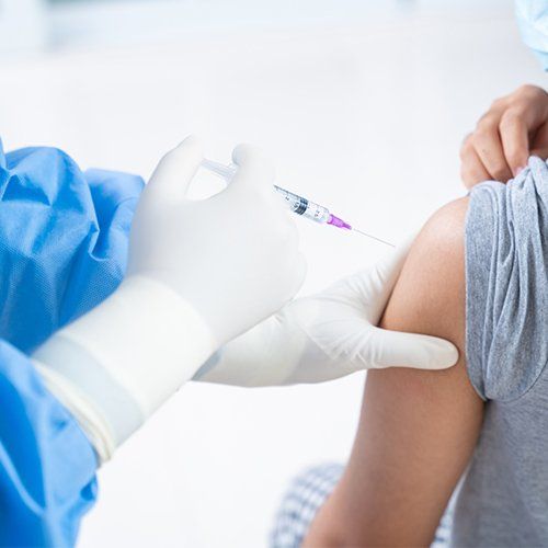 Doctor Making a Vaccination — Colorado Springs, CO — Dynamic Family Medicine