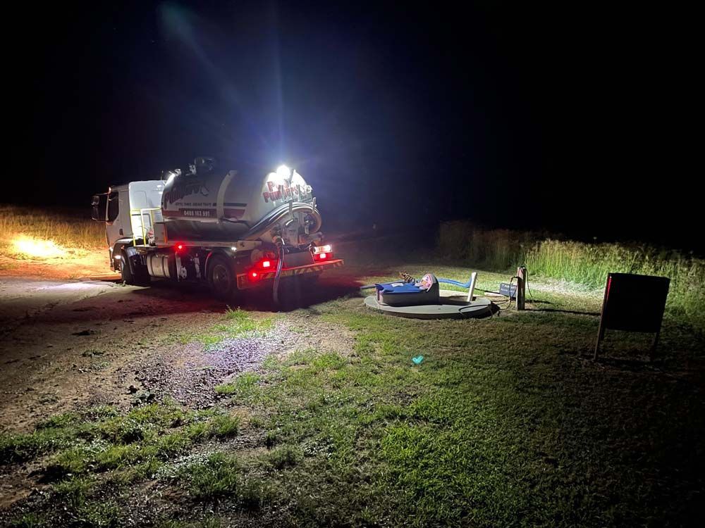 Remove The Manhole Cover To Pumping Out The Septic Tank — Gympie Poo Pumpers in Curra, QLD