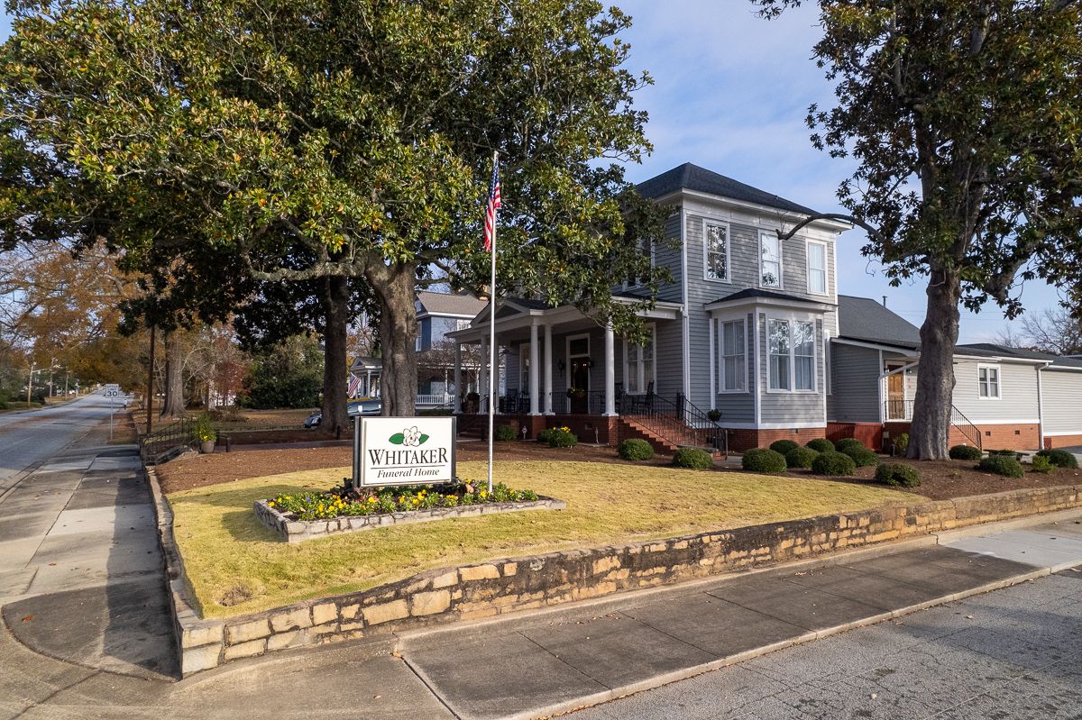 Whitaker Funeral Home In Newberry South Carolina