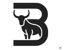 BlackYak Constructions logo: stylized 