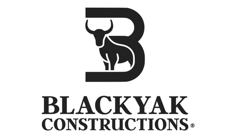 Blackyak Constrctions Logo registered trademark