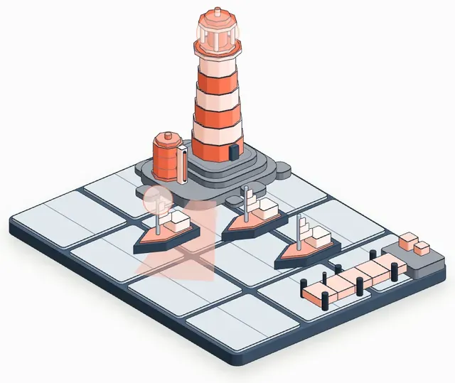 The lighthouse