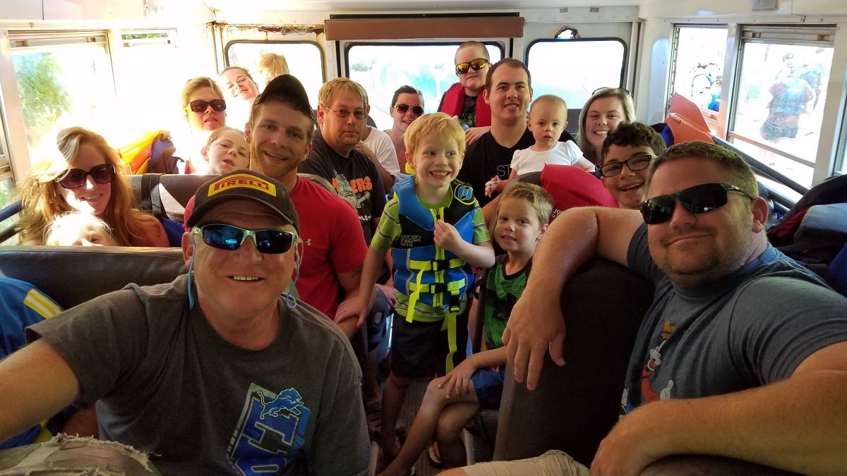 Group Of Family Photo — East Jordan, MI — Jordan Valley Outfitters Group Of Family Photo — East Jordan, MI — Jordan Valley Outfitters