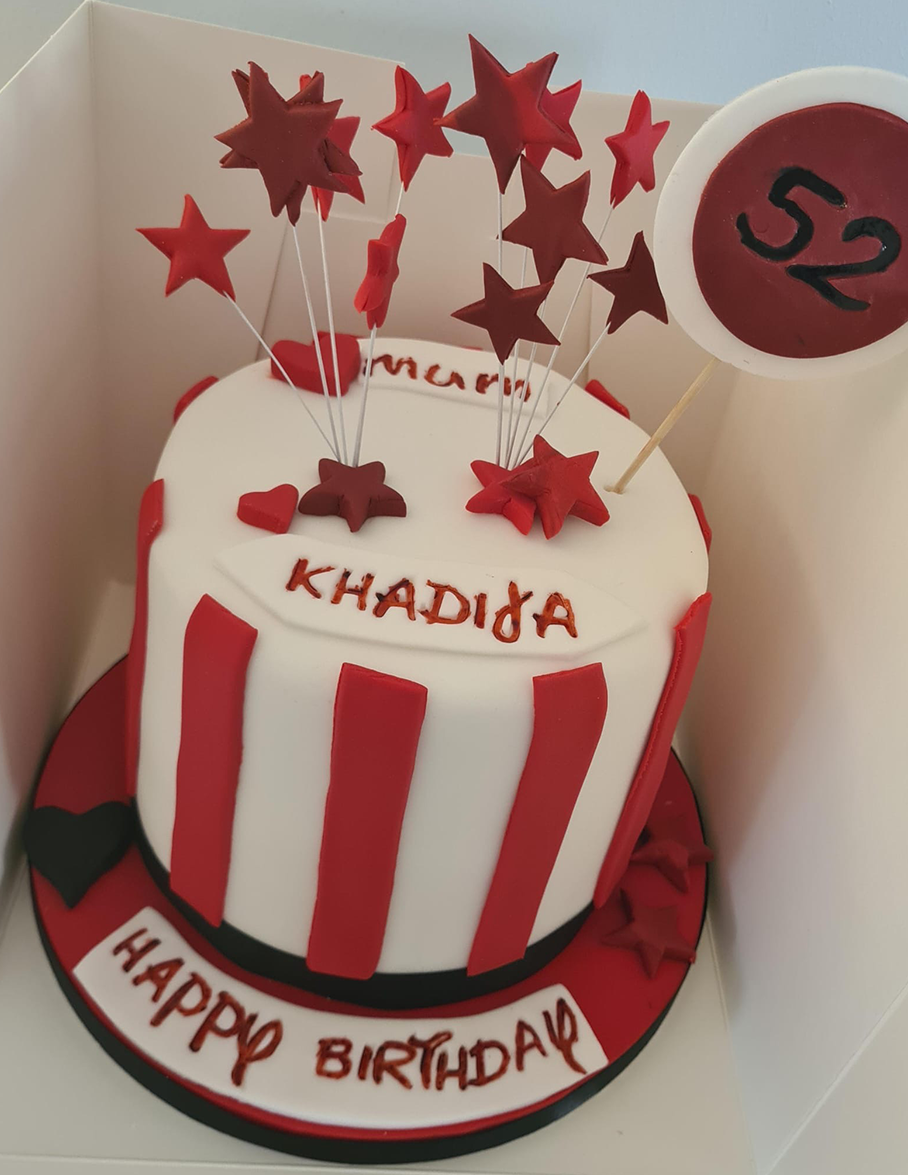 52nd Birthday cake for mum
