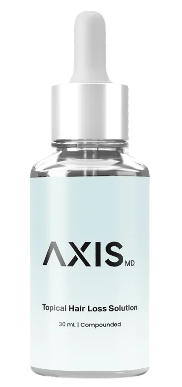 AXIS-Y Spot Correcting Glow Serum bottle with dropper, light blue label and clear glass