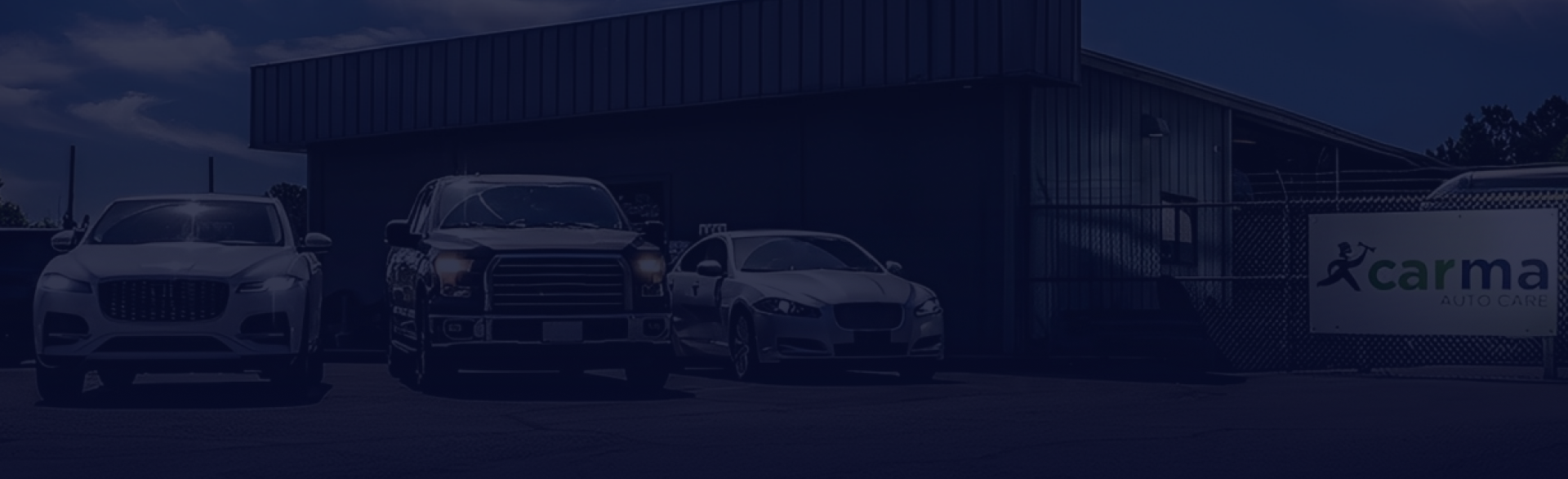 Three vehicles parked outside of our shop in Savannah, GA | CARma Auto Care
