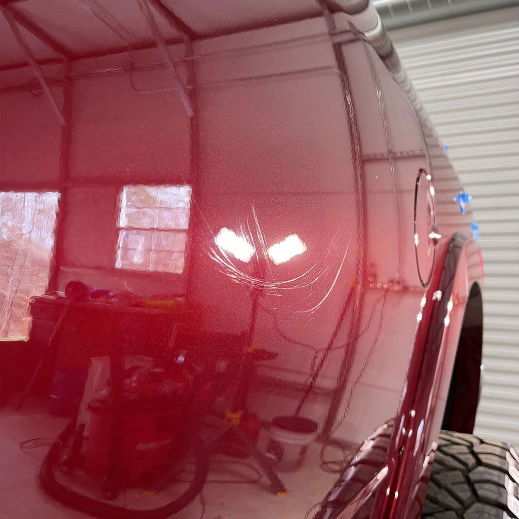 Dodge Ram 2500 HD Before Paint Correction