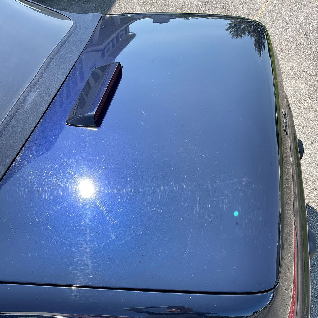 Porsche 968 Before Paint Correction