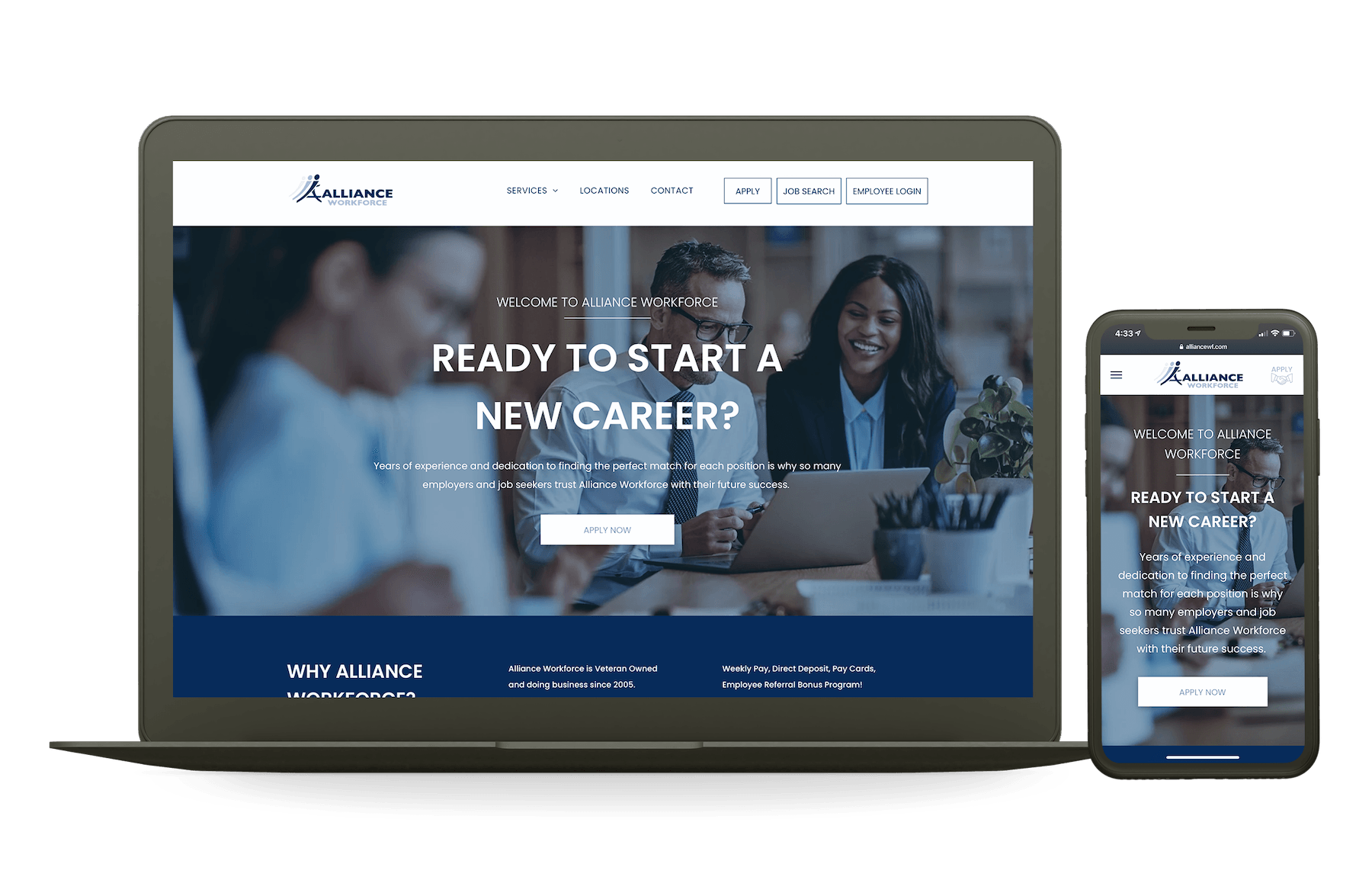 Right Brane Design and Alliance Workforce Solutions