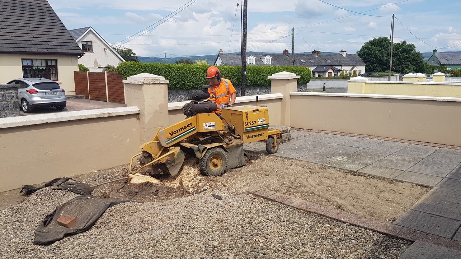 quick tree stump removal in Limerick