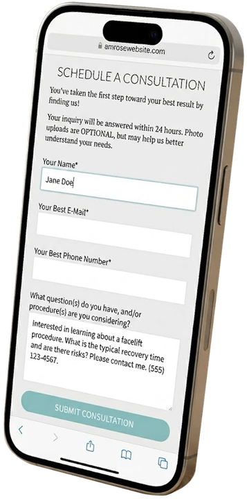 A phone is open to a page that says panoptica financial