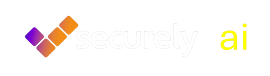 Security ai logo with purple-to-orange geometric icon and yellow “ai” text on a white background