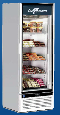 vetrina surgelata per gelati
