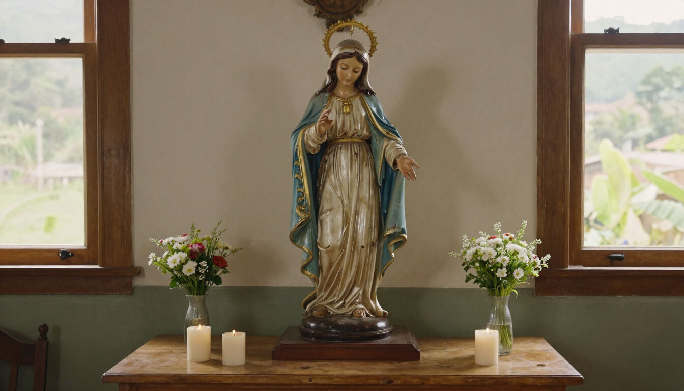 Arte religioso en Bogotá: pintura y restauración de imágenes