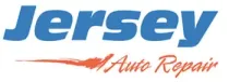 Jersey Auto Repair logo in blue and orange text