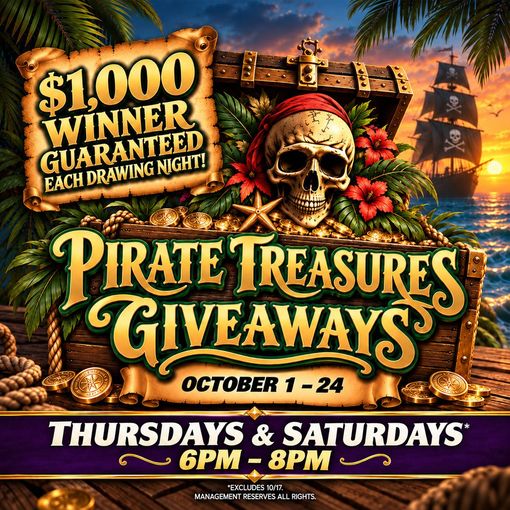 Monthly Casino Calendar