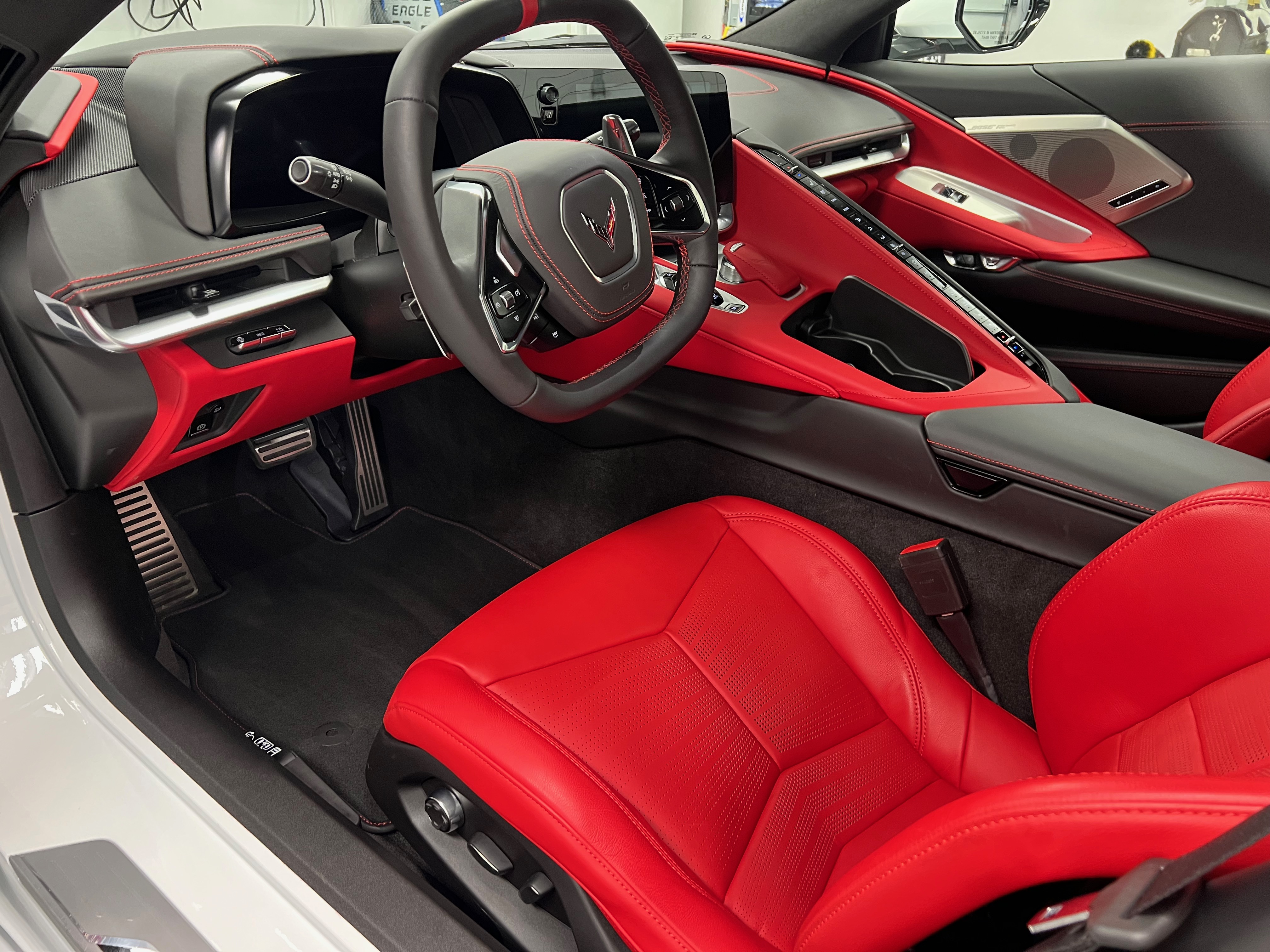 Tesla that was detailed the interior