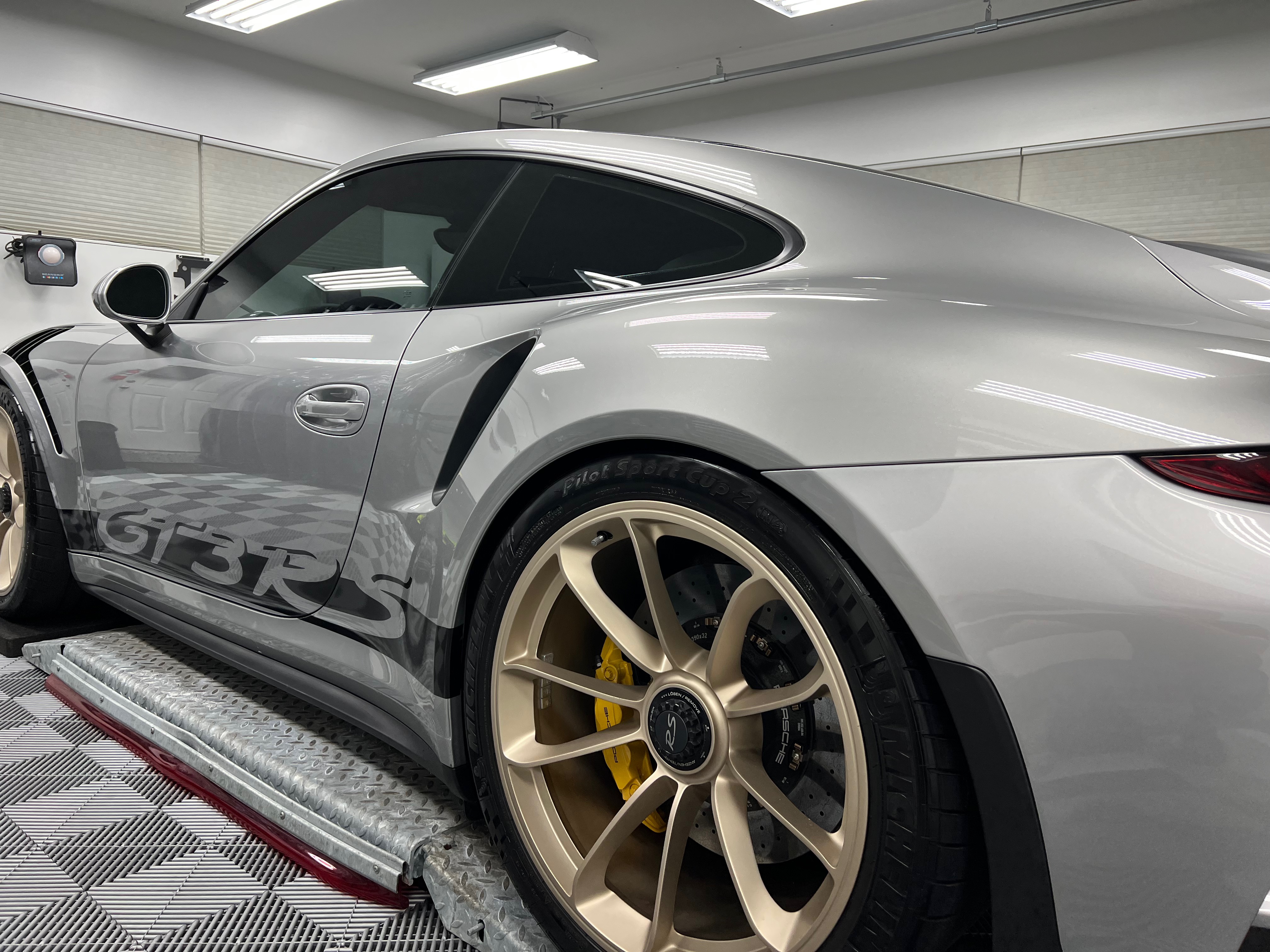 Black Jaguar after swirl removal paint correction