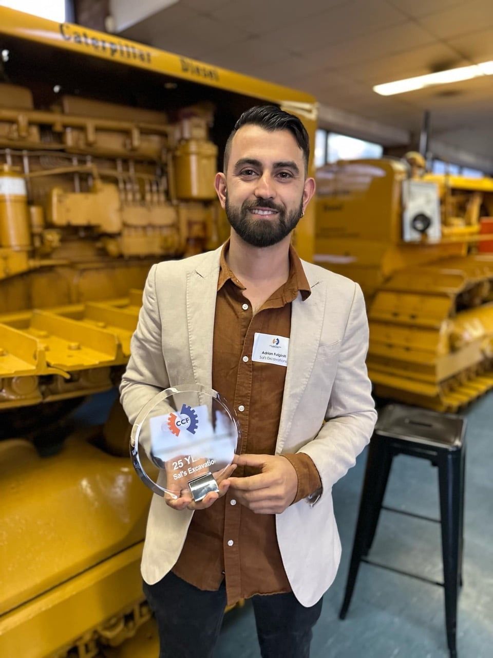 Director Adrian Fulginiti — Sal's Excavations In Falls Creek, NSW