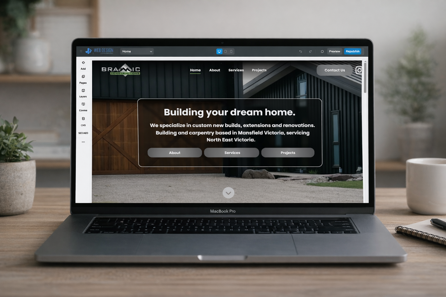 Sitebuilder’s New Toolbar Update