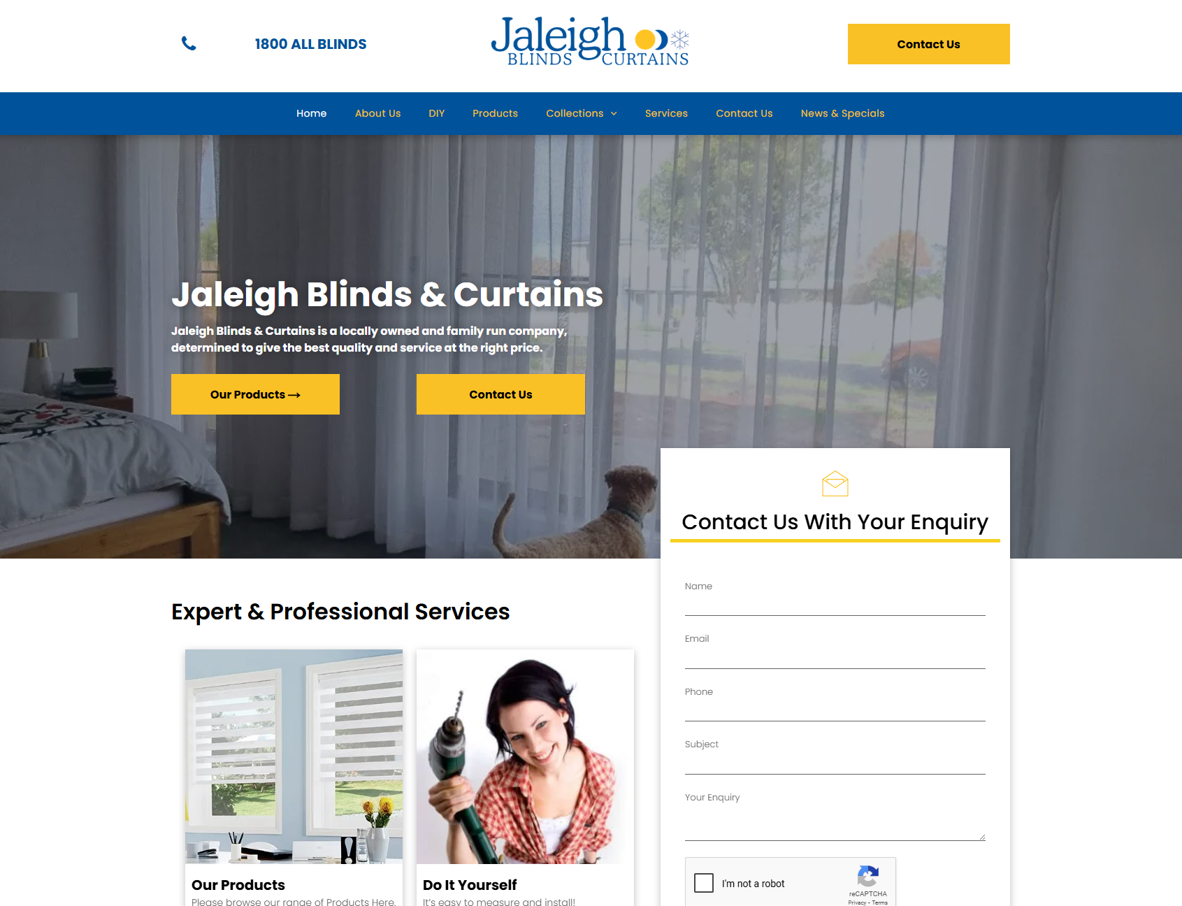Jaleigh Blinds & Curtains
