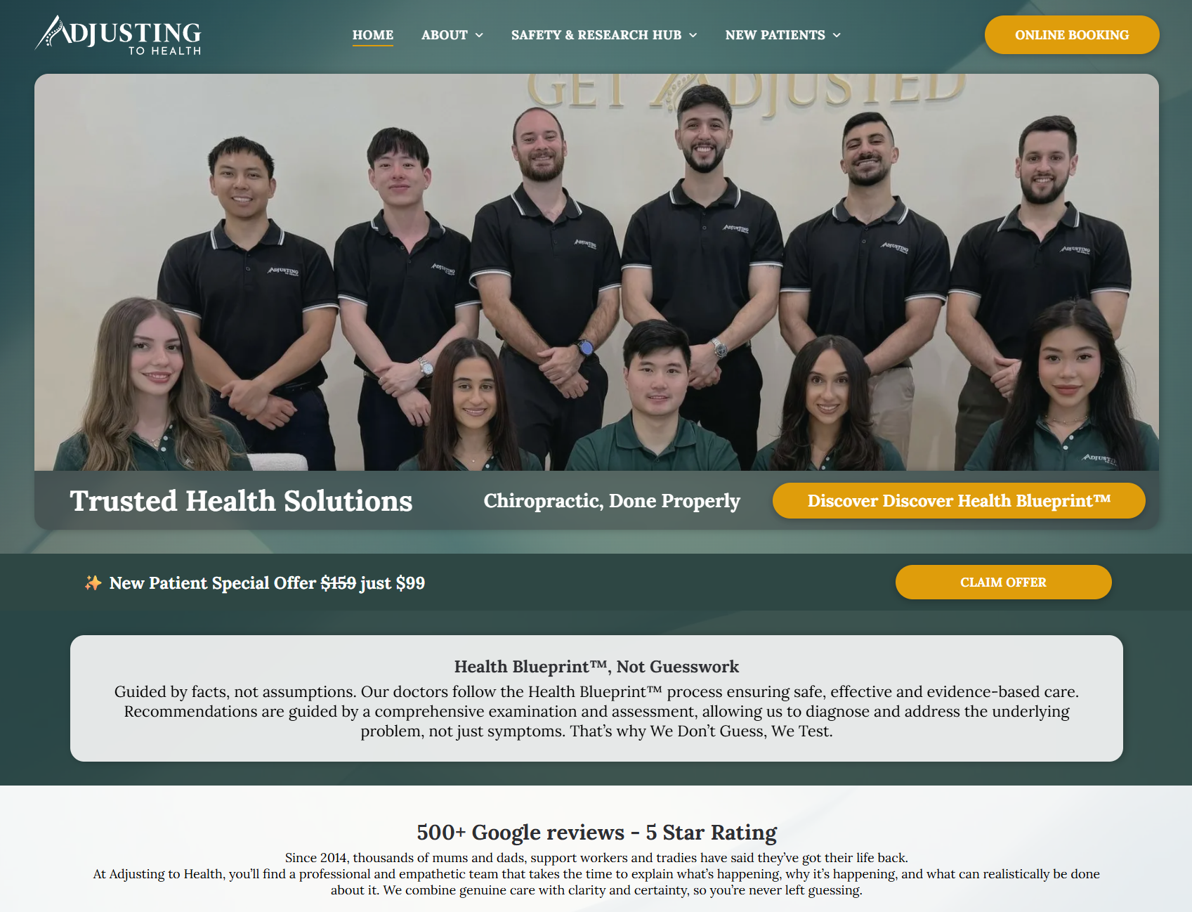 Adjusting to Health