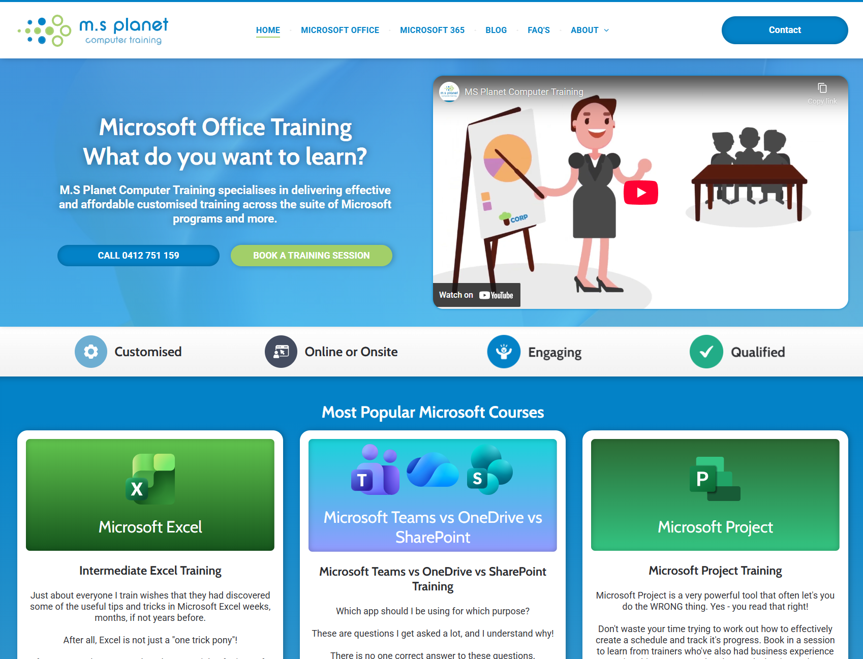M.S. Planet Computer Training