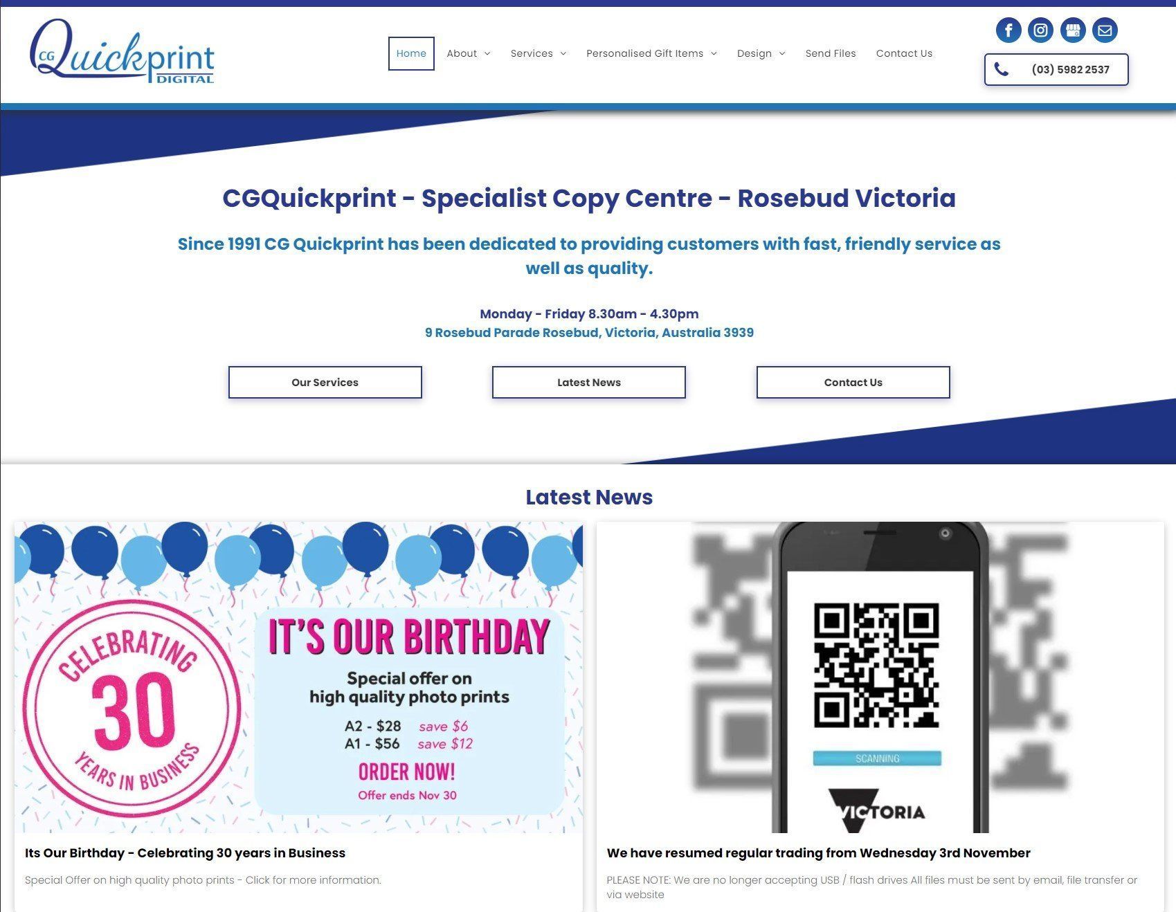 CG Quickprint - Specialist Copy Centre
