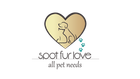 Logo: Heart with dog and cat silhouette, teal paw prints, "Spot Fur Love, all pet needs".