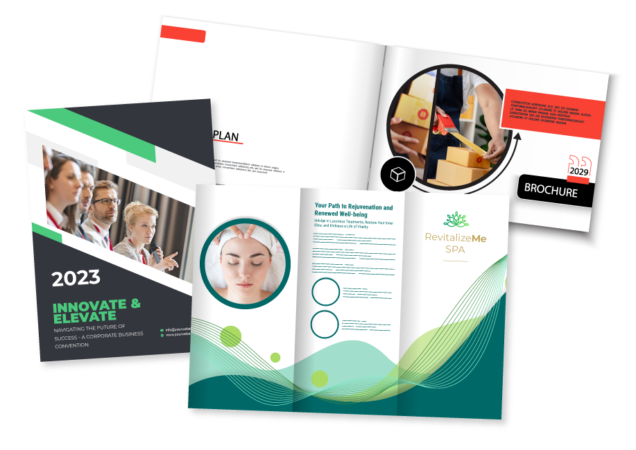 flyer, brochure and booklet printing services