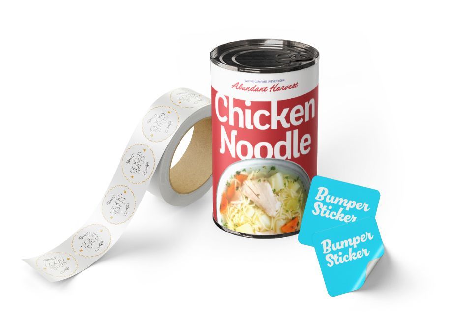 custom product label designs