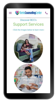 Mobile-Optimized Website for Berks Counseling Center in Berks County, PA