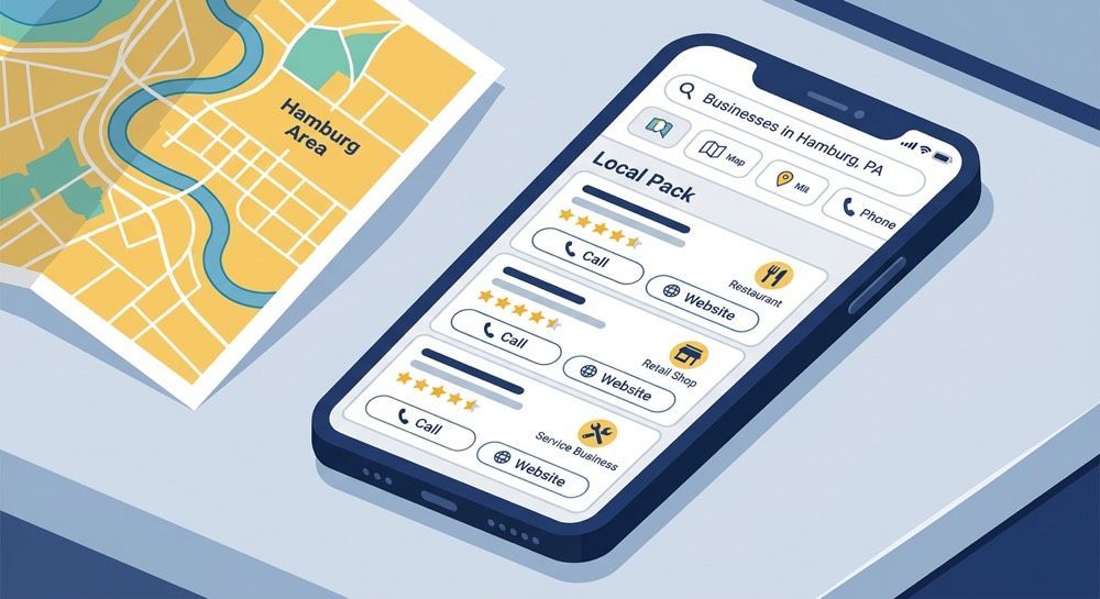 Smartphone showing a travel booking app beside a colorful map on a desk