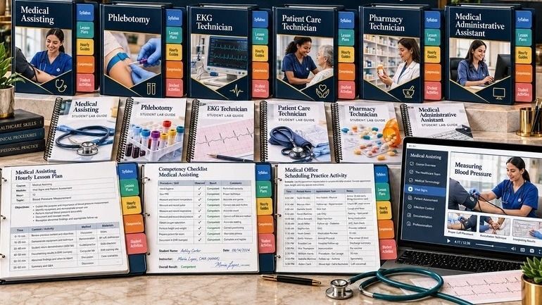 MCP vocational school and curriculum warehouse resources