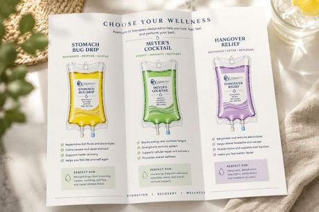 Three pastel product package designs in yellow, green, and purple on a bright fabric background
