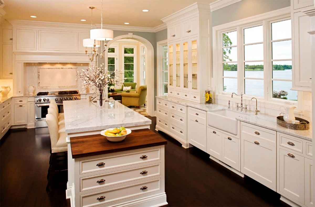 Traditional Transitional Kitchen Remodel by Cornerstone Remodeling Atlanta project photo 2