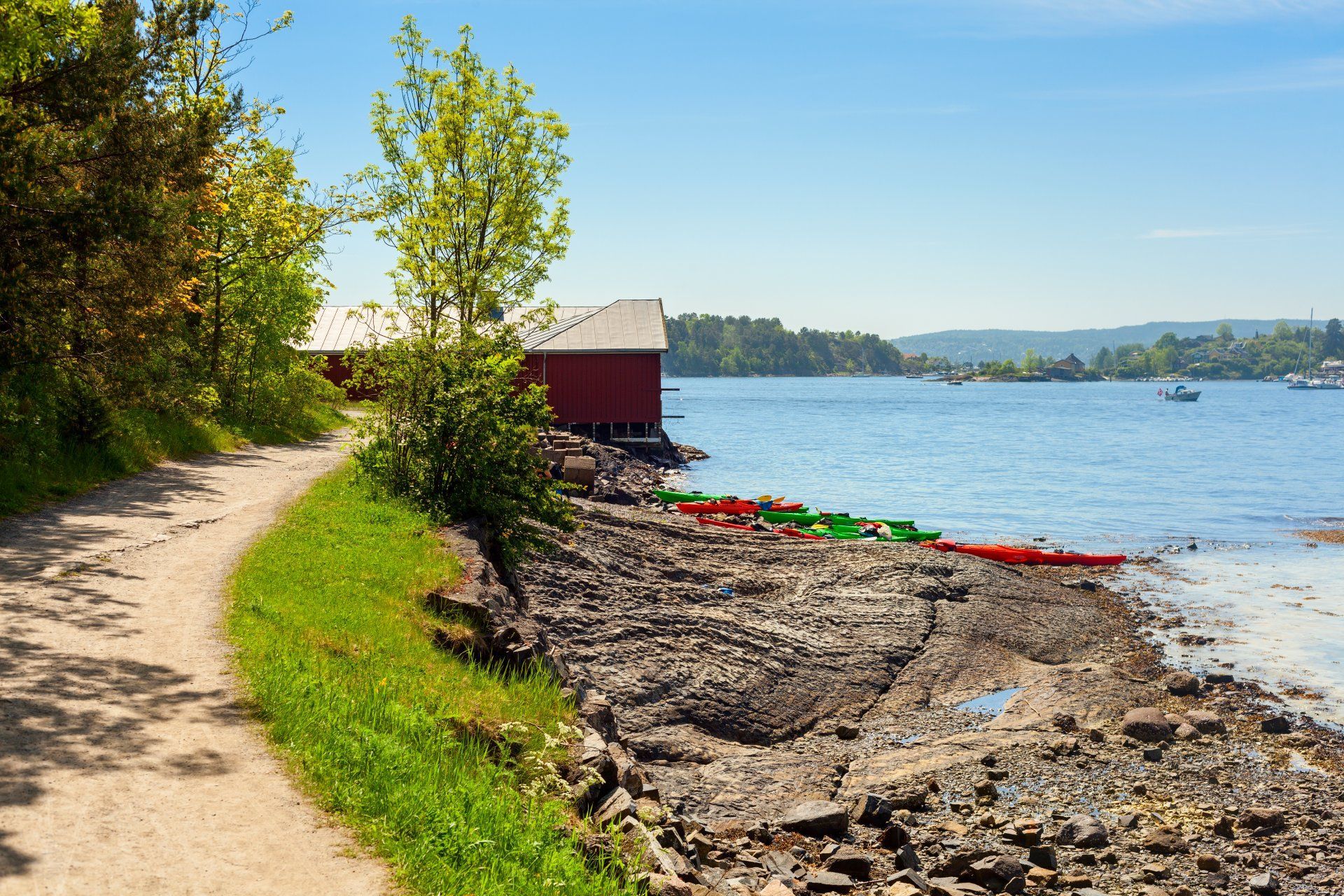 Hiking in Oslo, Norway