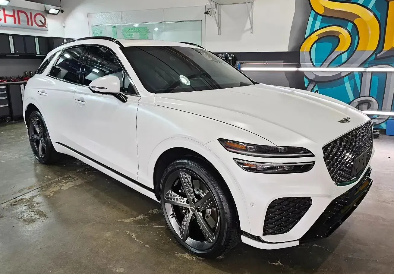 paint protection film on car