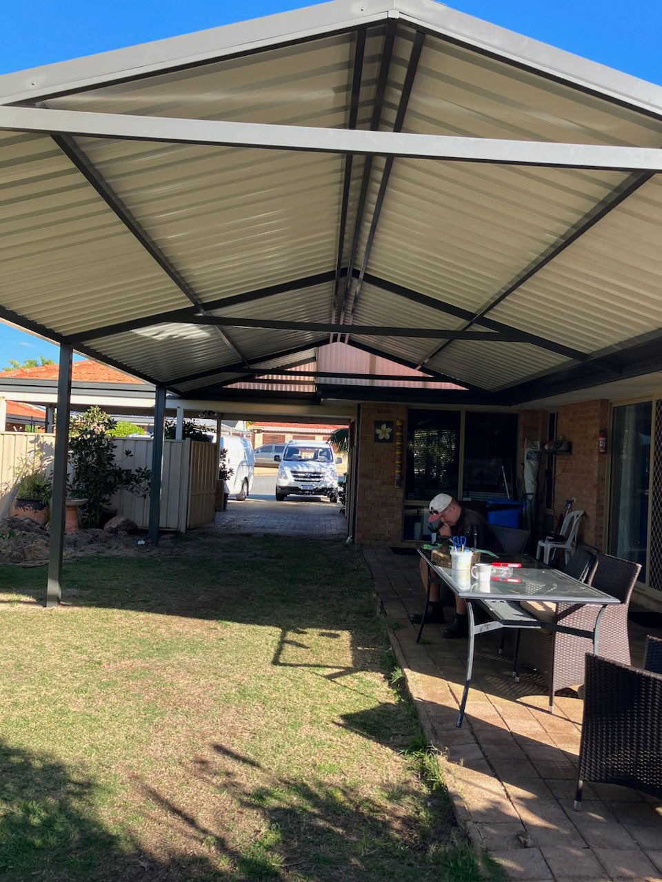 New entertainment area | Carine, WA | Modern Plastics & Pergolas
