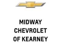 Chevrolet logo with text “Midway Chevrolet of Kearney” on white background