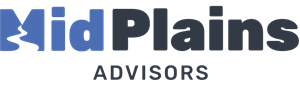 MidPlains Advisors logo in blue and gray text on a white background